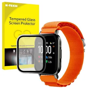 بند انتک مدل LOOP ALPINE مناسب برای ساعت هوشمند هایلو LS01 / LS02 به همراه محافظ صفحه نمایش