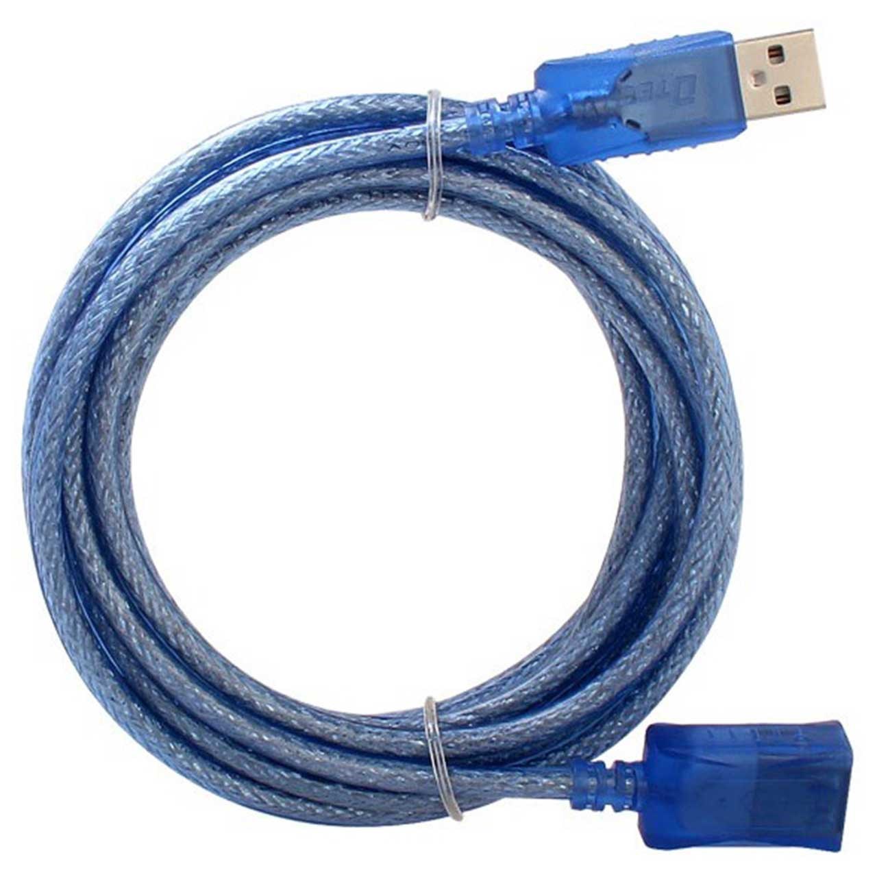 کابل افزایش طول USB دیتک مدل  DT-CU0107 به طول 5 متر
