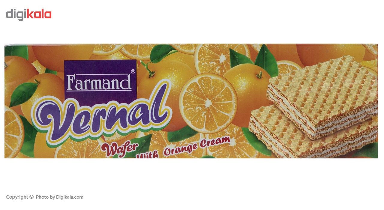 ویفر با کرم پرتقال فرمند مقدار 80 گرمی main 1 1