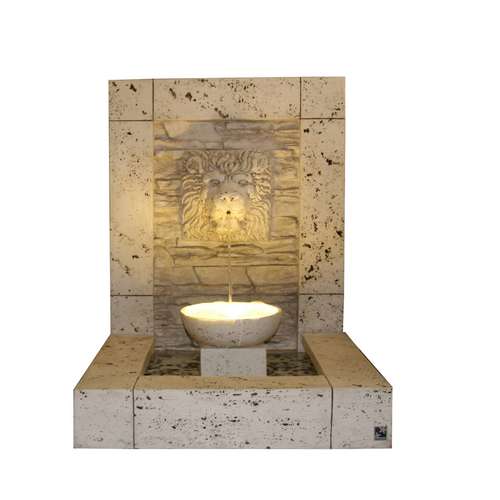 آبنما کامپوزیتی ایده سازان آبان مدل شیر ارتفاع 100 عرض 80