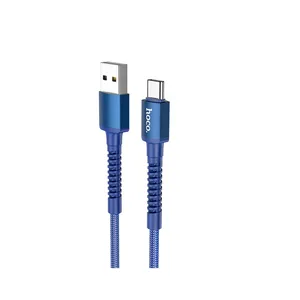 کابل تبدیل USB به USB-C  هوکو مدل X71 ANTI BENDING طول 1 متر
