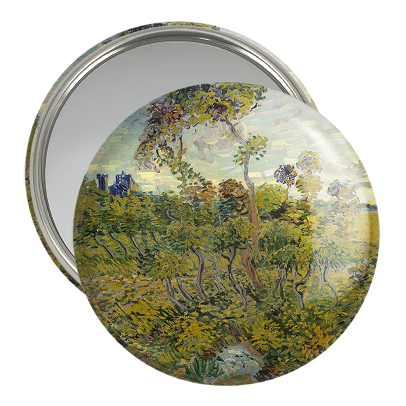 آینه جیبی خندالو مدل غروب درمونت ماژور ونسان ونگوگ (Van Gogh) کد 36792