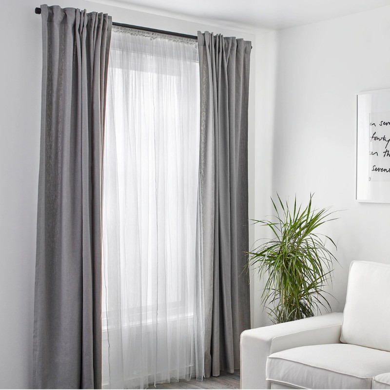 پرده ایکیا مدل LILL سایز 280x300 بسته 2عددی پرده ایکیا مدل LILL سایز 280x300 بسته 2عددی