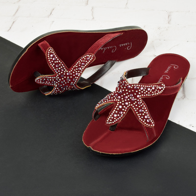 دمپایی لاانگشتی زنانه مدل ستاره دریایی ZRSH.4058