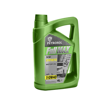 روغن موتور خودرو پترونول مدل فول مکس نیمه سینتتیک SAE 10W-40 ظرفیت 4 لیتر
