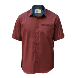 پیراهن آستین کوتاه مردانه پایتی جامه مدل قواره آزاد کد 8569480