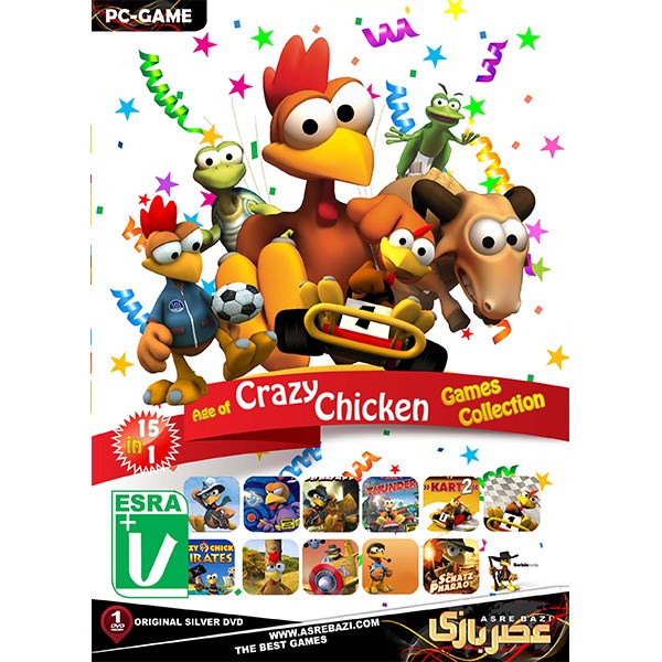 مجموعه بازی های کامپیوتری Crazy Chicken