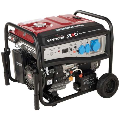 موتور برق بنزینی سنسی مدل SC6000E