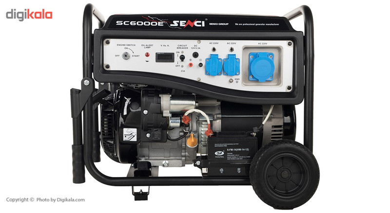 موتور برق بنزینی سنسی مدل SC6000E موتور برق بنزینی سنسی مدل SC6000E