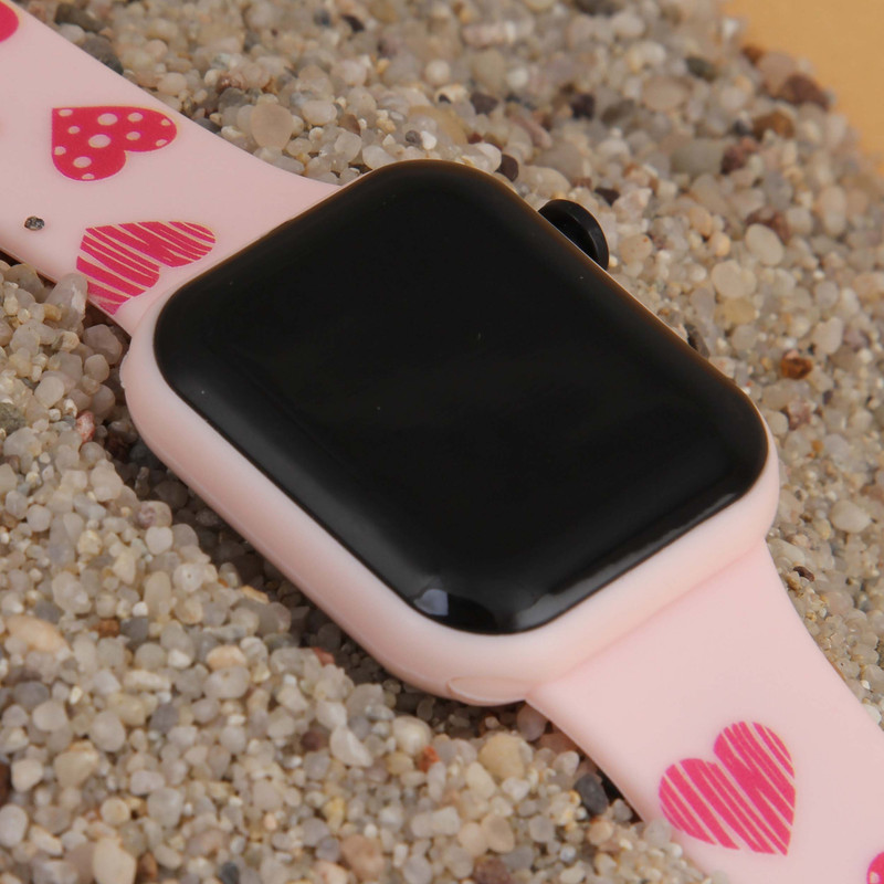 ساعت مچی دیجیتال زنانه مدل فانتزی قلبی بند سیلیکونی کد WHW_367