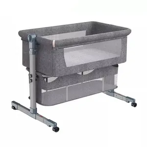 تخت کنار مادر و گهواره هانا مدل Aqua