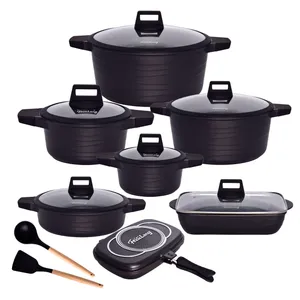 سرویس قابلمه و تابه 16 پارچه فیزی لانگ مدل S016TW