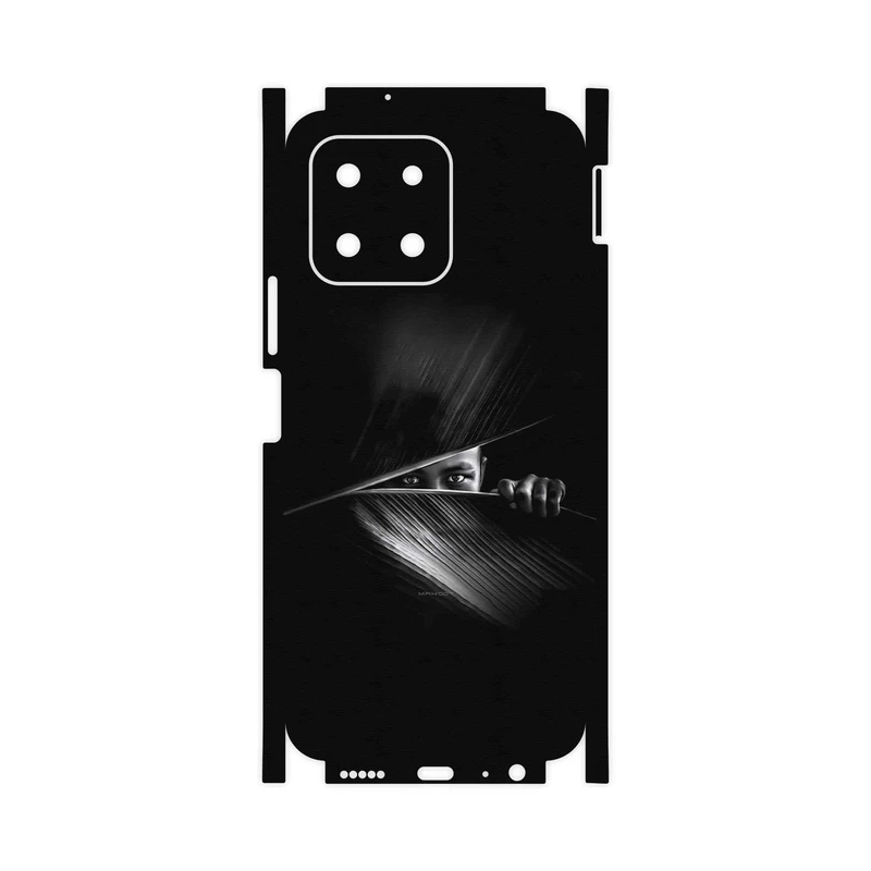 برچسب پوششی ماهوت مدل Black Portrait-FullSkin مناسب برای گوشی موبایل آنر X6