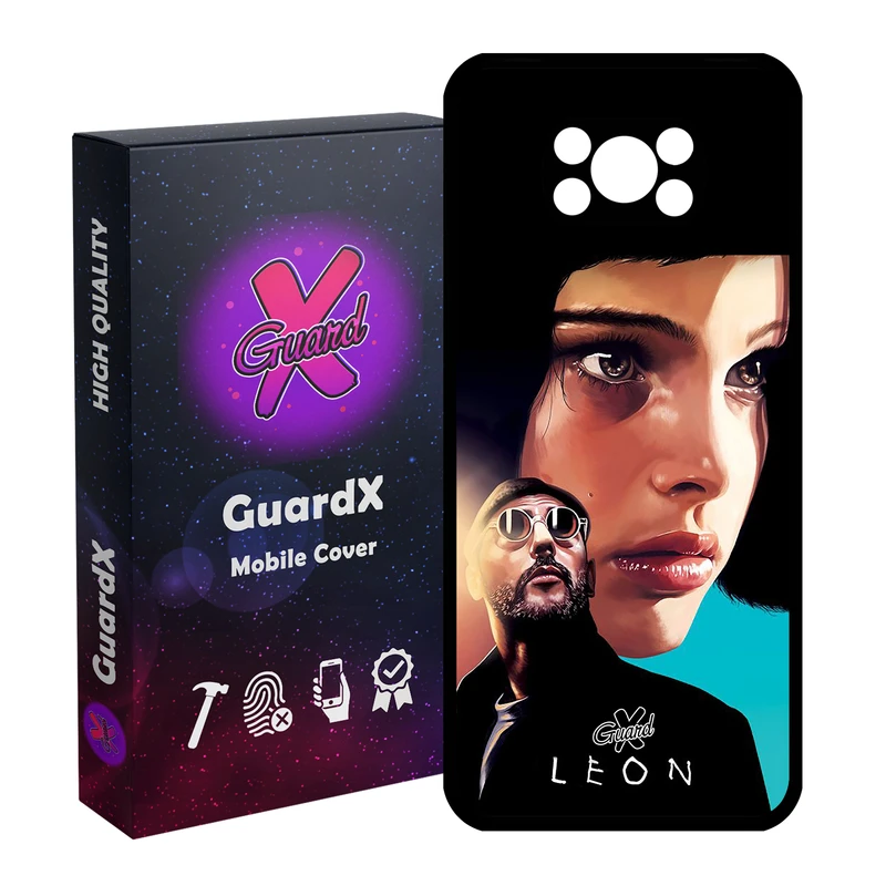 کاور گارد ایکس طرح Leon مدل Glass10322 مناسب برای گوشی موبایل شیائومی Poco X3 Pro