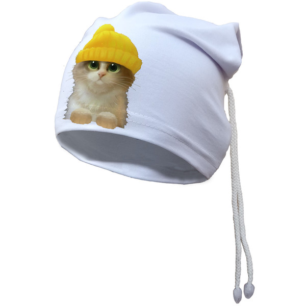 کلاه زنانه آی تمر مدل گربه کیوت کد 117