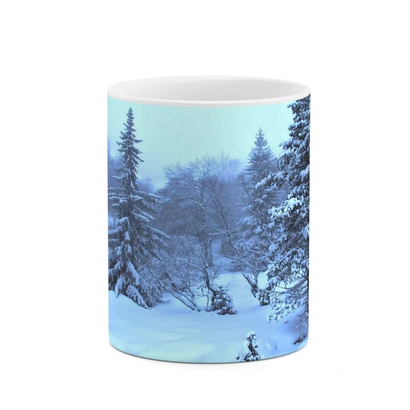 ماگ کاکتی مدل منظره برفی کد mgh14878