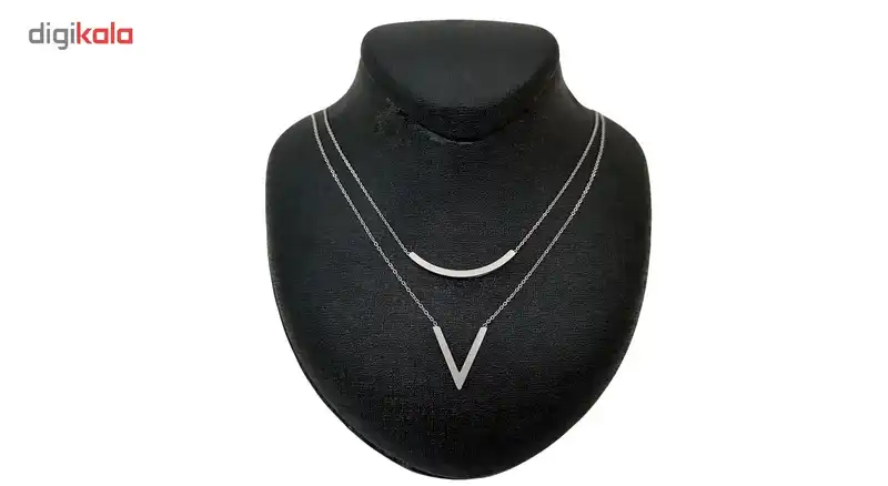 گردنبند نقره ترمه مدل k0022