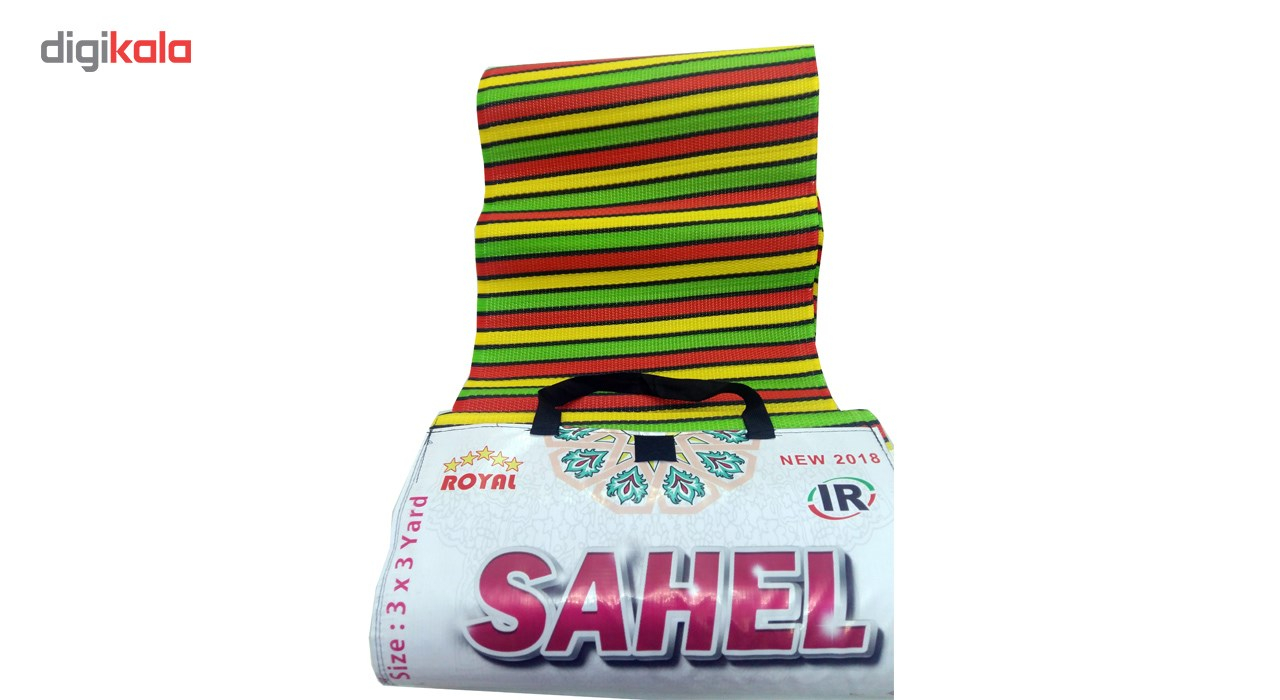 زیرانداز مسافرتی ساحل مدل حصیر پلاستیکی 9 متری 18 نفره