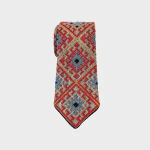 کراوات دست دوز مردانه سوچن مدل تفتان