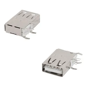 كانكتور مادگی USB-A مدل 4Pin-Up.Right-Cur بسته 2 عددی