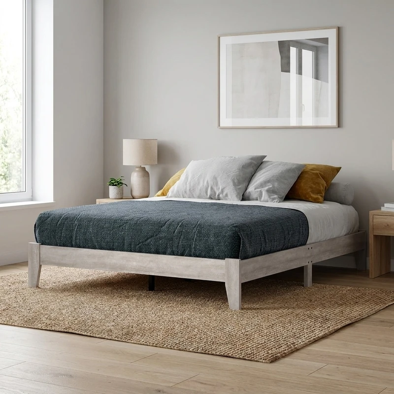 تخت خواب دونفره اسمردیس مدل R124 سایز 160×200 سانتی متر