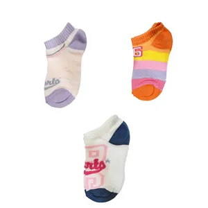 جوراب ساق کوتاه دخترانه مدل s01  بسته 3 عددی