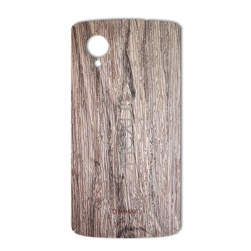 برچسب پوششی ماهوت مدل Walnut Texture مناسب برای گوشیGoogle Nexus 5