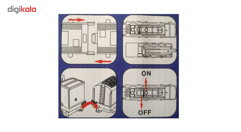 قطار بازی مدل Electronic Train Toys