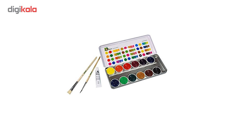 آبرنگ 12 رنگ جولی مدل0001-9335