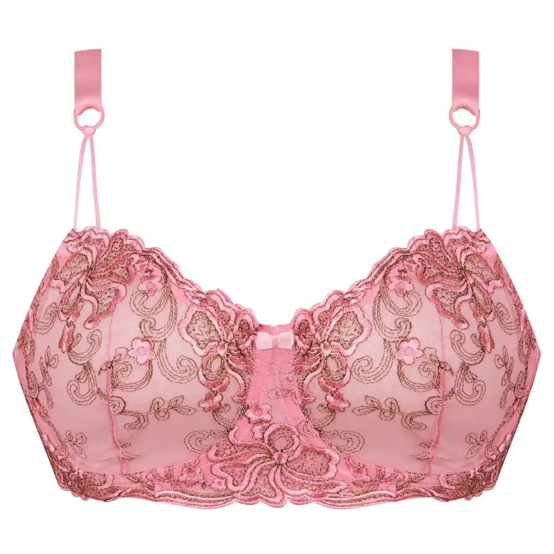 ست شورت و سوتین زنانه کارنا رز مدل فنردار کد 3389-8 رنگ صورتی