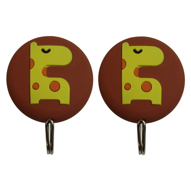 نگهدارنده حوله و دستمال هوم اند لایف مدل برنارد طرح زرافه بسته 2 عددی