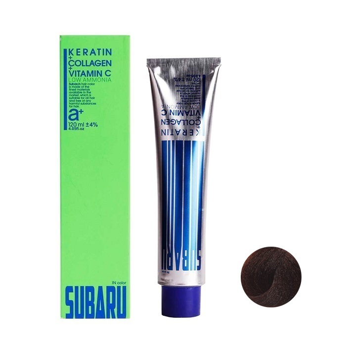 رنگ مو سوبارو شماره 6.53 حجم 120 میلی لیتر رنگ قهوه ای شکلاتی روشن