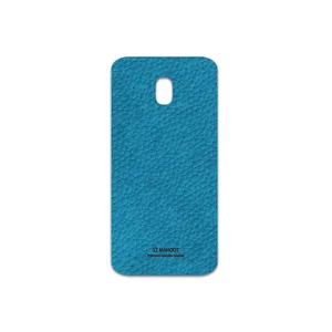 MAHOOT Blue-Leather Cover Sticker for Samsung Galaxy J3 2017
