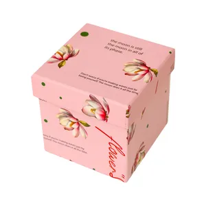 جعبه هدیه طرح گل مدل 14