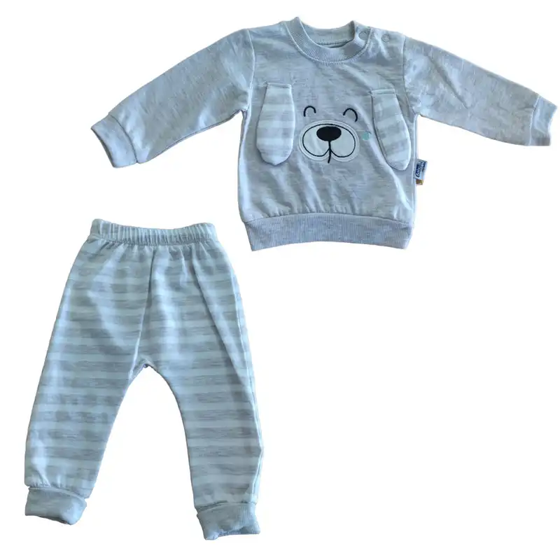 ست سوییشرت و شلوار پسرانه مدل سگ بازیگوش