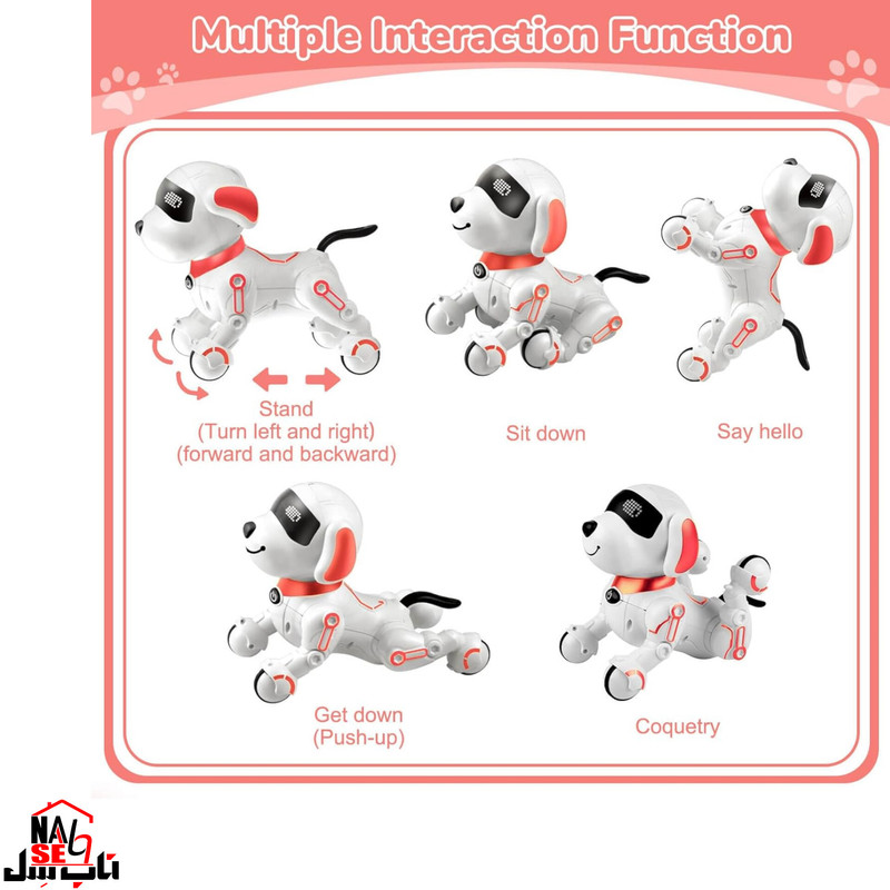ربات کنترلی ناب سل مدل سگ هوشمند INTELLIGENT DOG