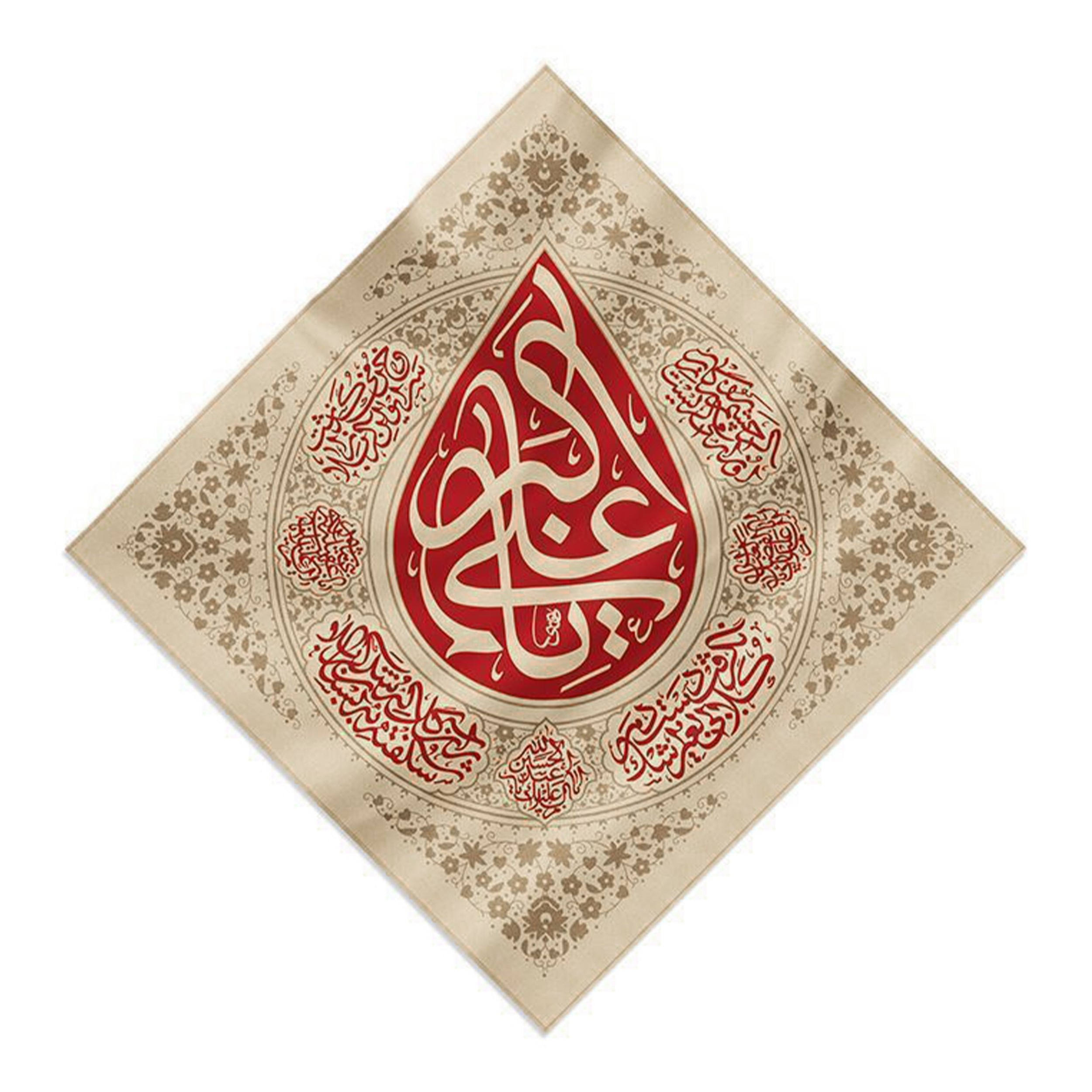 پرچم طرح مذهبی محرم یا علی اکبر کد 4000808