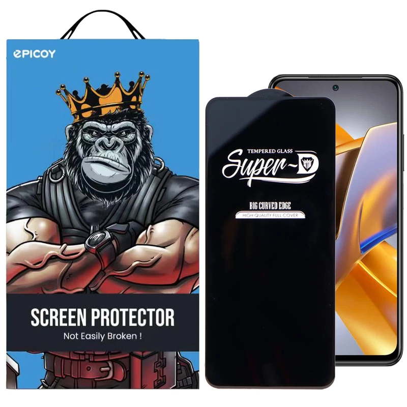 محافظ صفحه نمایش اپیکوی مدل Super 5D مناسب برای گوشی موبایل شیائومی Redmi Note 11 Global /4G / Note 11S 4G Global/Note 10 4G Global / Note 10S / Note 11 SE / Poco M5s