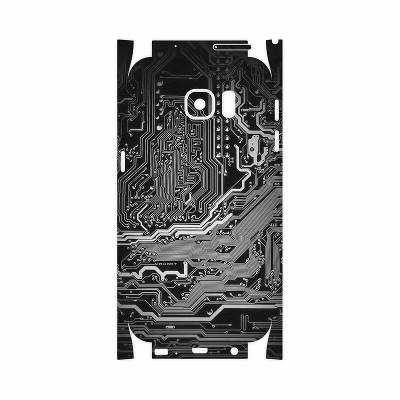 برچسب پوششی ماهوت مدل Black Printed Circuit Board-FullSkin مناسب برای گوشی موبایل سامسونگ Galaxy S7