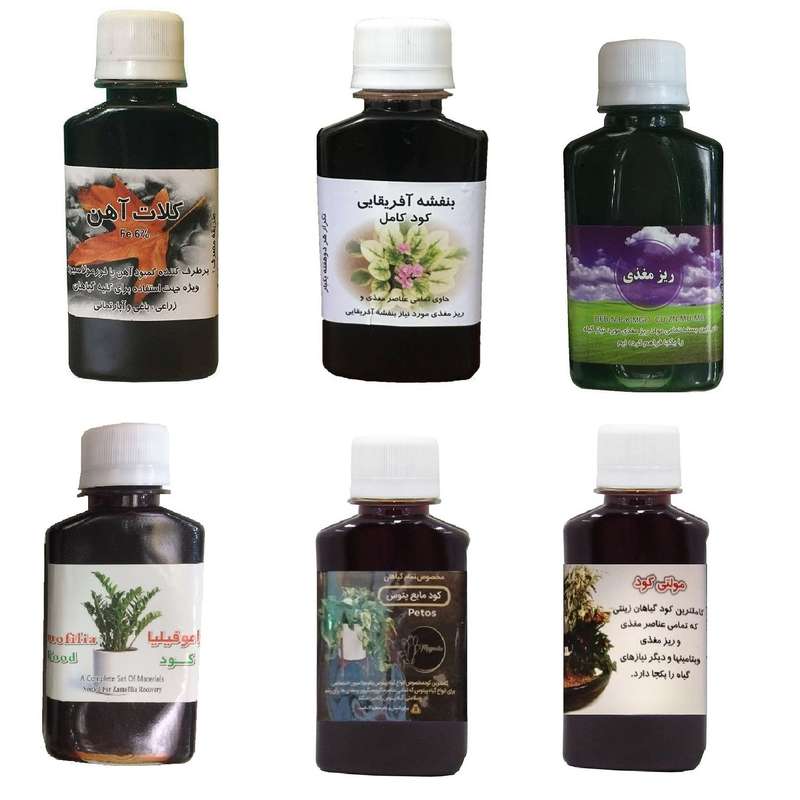 کود مایع کلات آهن و بنفشه آفریقایی و ریز مغذی و زاموفیلیا و پتوس و مولتی کود مدل life drop حجم 120 میلی لیتر کود مایع کلات آهن و بنفشه آفریقایی و ریز مغذی و زاموفیلیا و پتوس و مولتی کود مدل life drop حجم 120 میلی لیتر