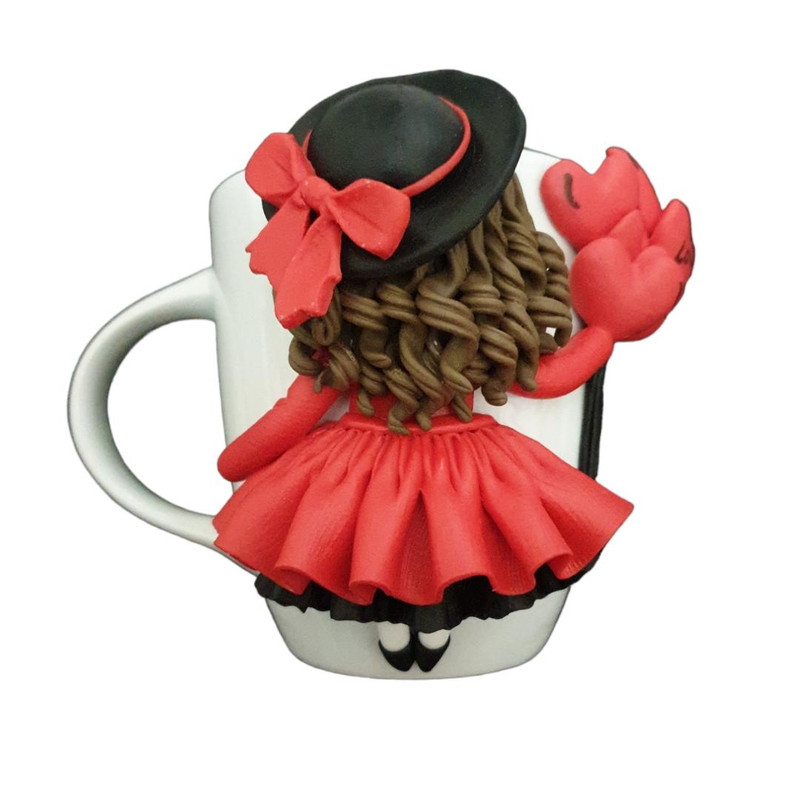 ماگ سرامیکی مدل عروسکی کد 1005