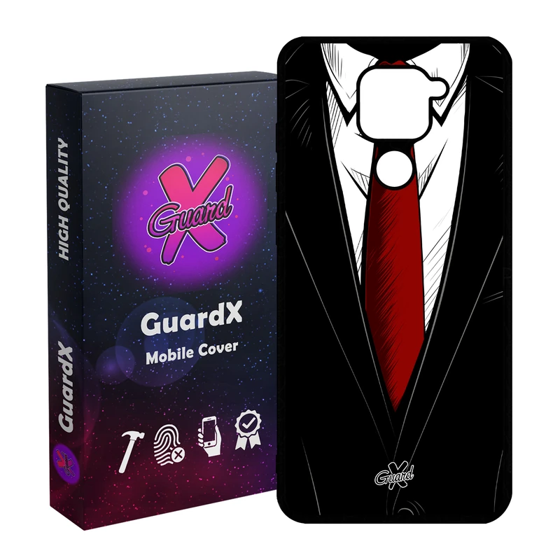 کاور گارد ایکس طرح کروات مدل Glass10209 مناسب برای گوشی موبایل شیائومی Redmi Note 9