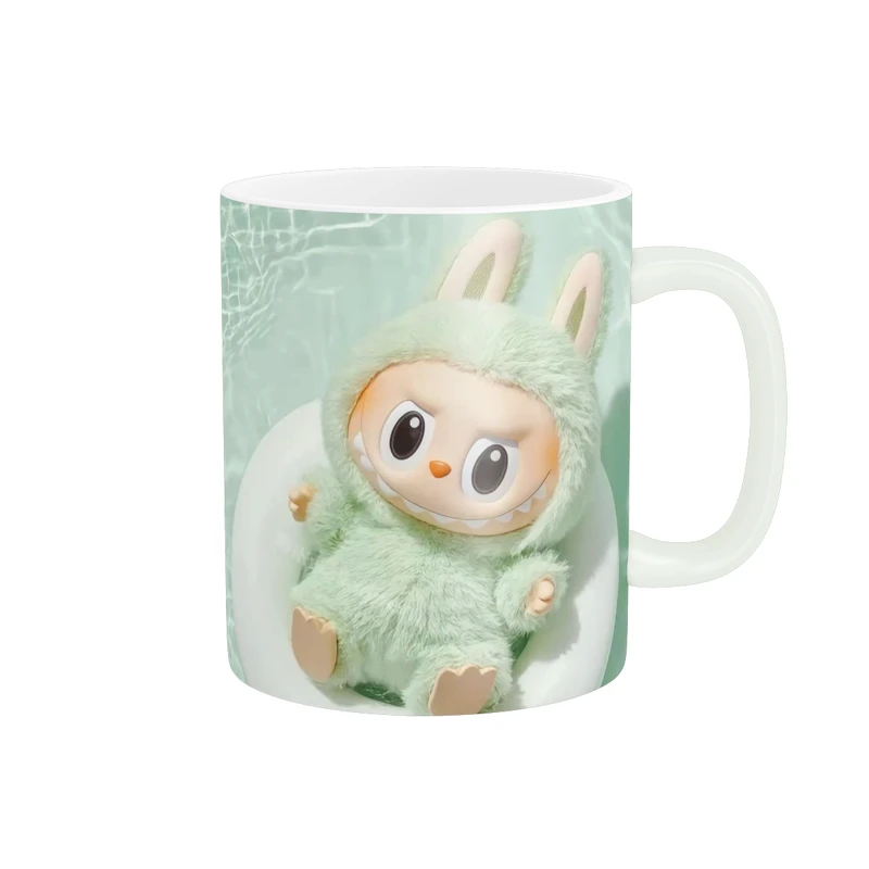 ماگ پاد آفرین طرح عروسک لبوبو کد 5992