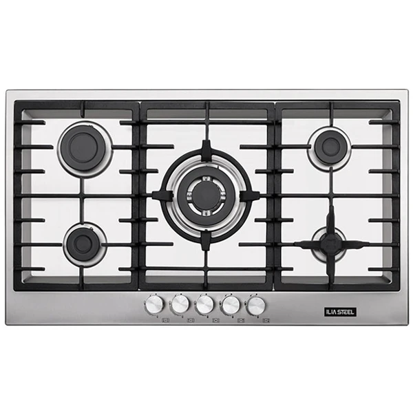 اجاق گاز صفحه ای ایلیا استیل مدل S-506