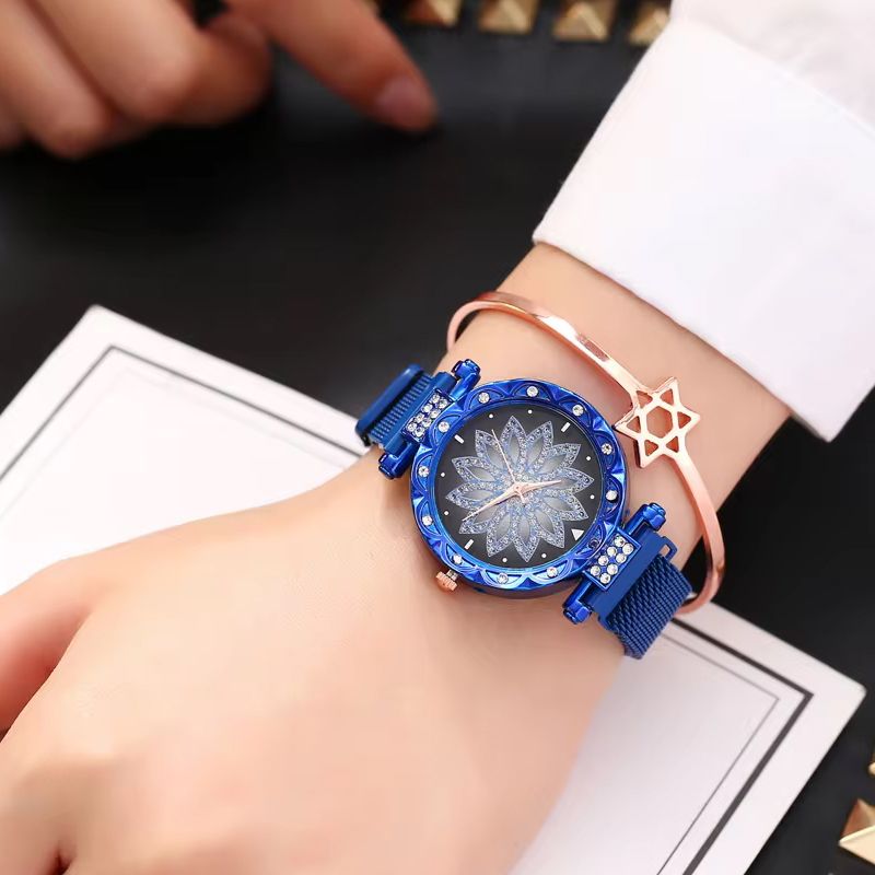 ساعت مچی عقربه ای زنانه مدل چرخشی کد abi1 -  - 6