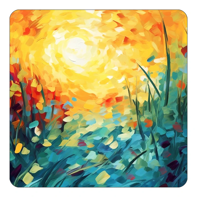 مگنت کاکتی طرح نقاشی رنگ روغن مدل mp73220