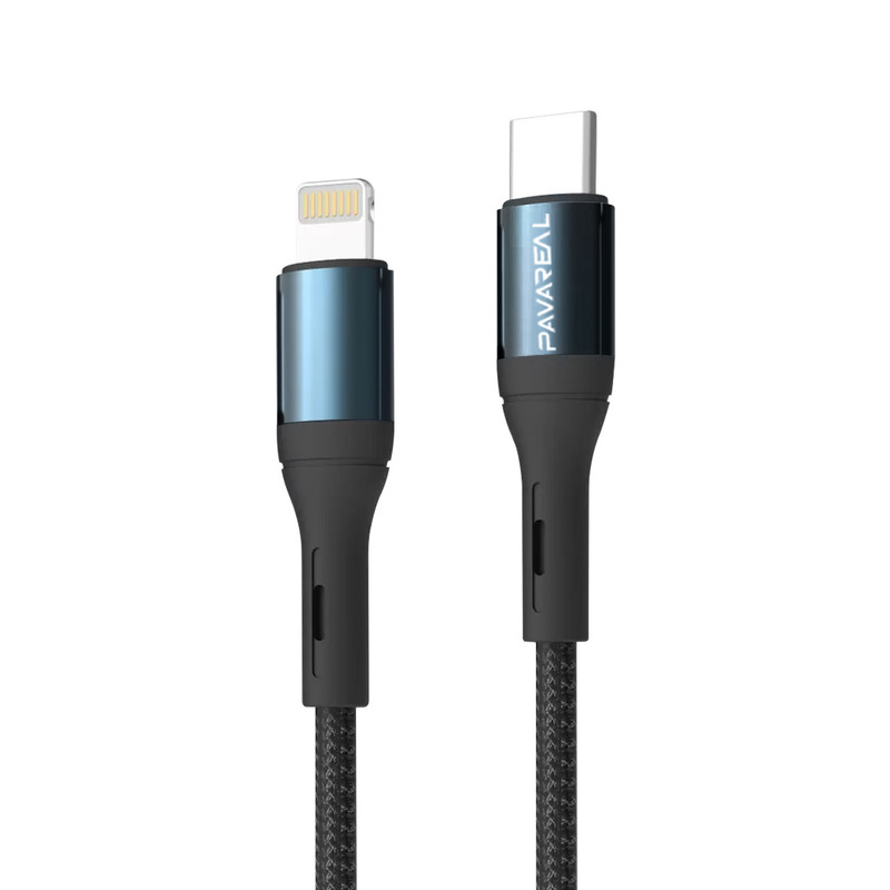 کابل تبدیل USB-Cبه لایتنینگ پاواریال مدل X9 طول 1 متر