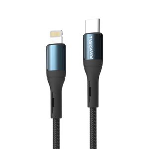 نقد و بررسی کابل تبدیل USB-Cبه لایتنینگ پاواریال مدل X9 طول 1 متر توسط خریداران
