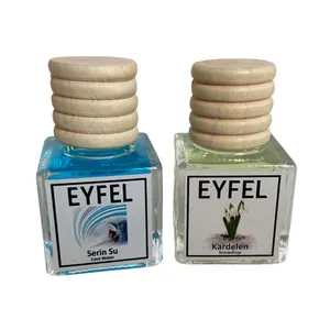 خوشبوکننده هوا خودرو ایفل مدل گل یخ و کول واتر کد Snowdrop-Cool Water حجم 10 میلی‌ لیتر بسته 2 عددی