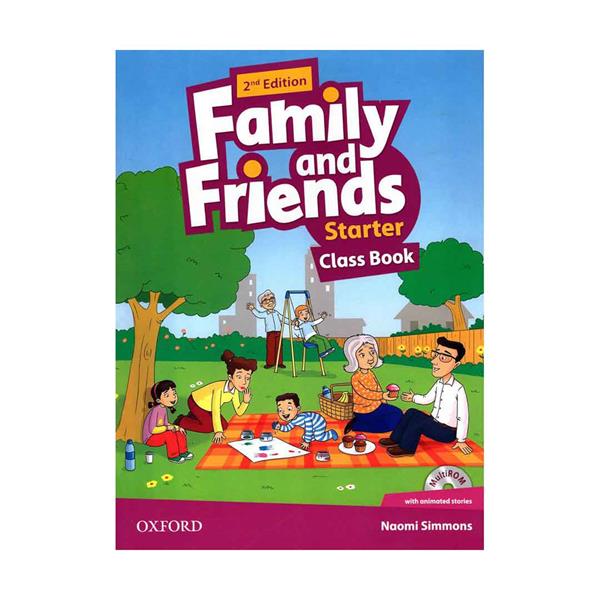 کتاب Family and Friends 2nd Starter SB +WB +2CD اثرNaomi Simmons انتشارات جنگل
